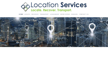 Tablet Screenshot of location-services.com